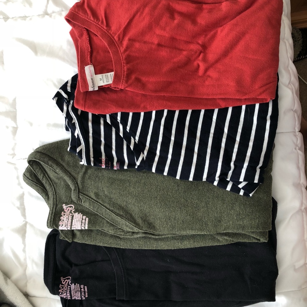 Long sleeve maternity bundle (4)